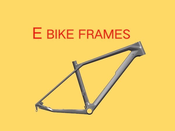 Carbon Fiber Electric Bicycle Framesets