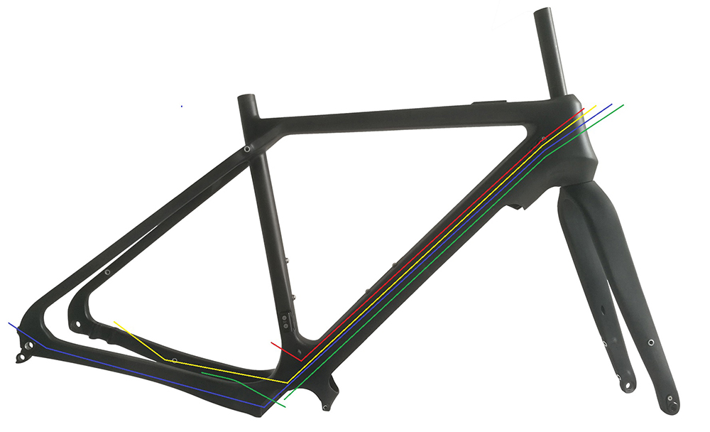 E-Bike Frame Cable Routing