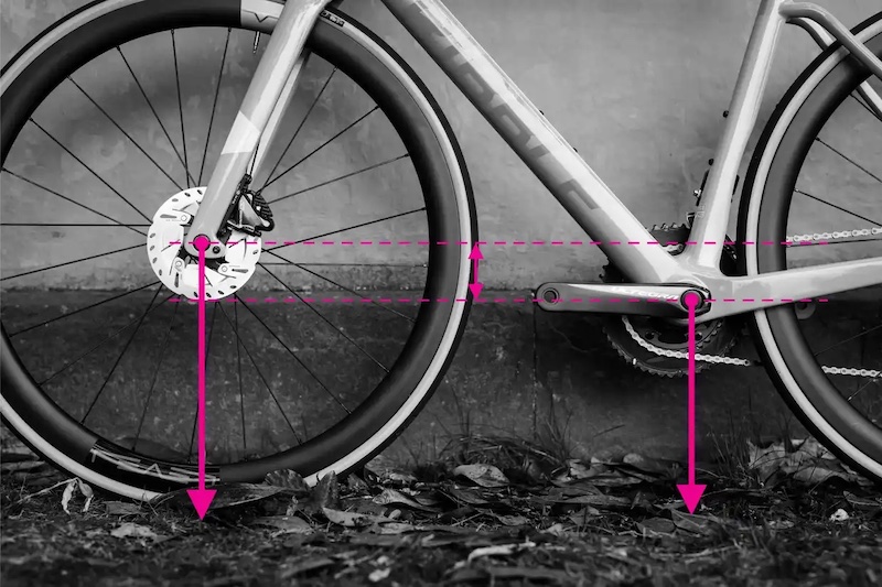 bicycle frame Bottom bracket drop