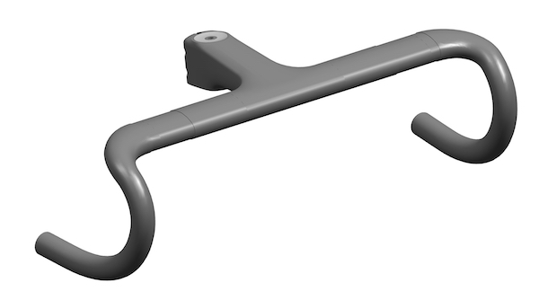 aero road bar carbon integrated handlebar
