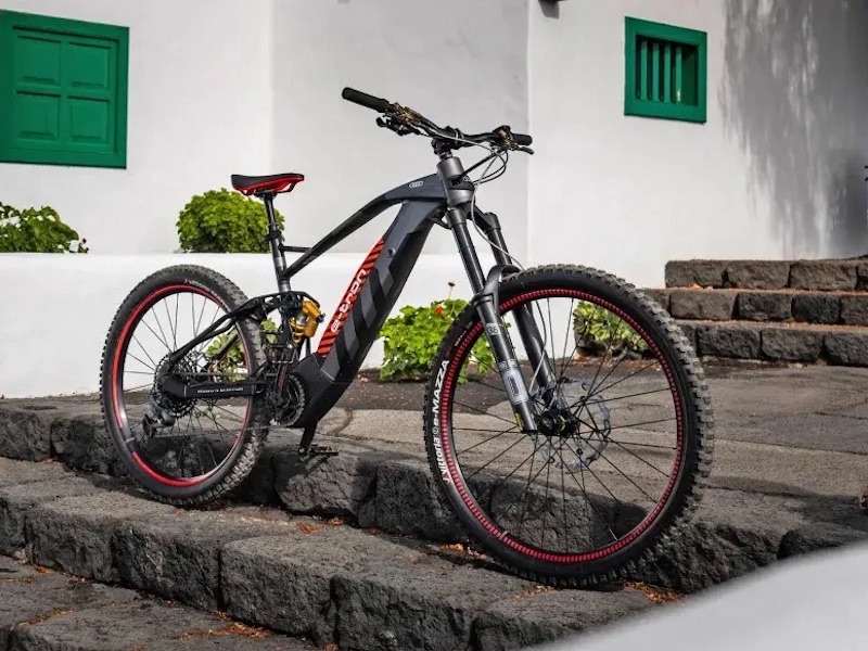 Audi unveils e-MTB electric mountain bike