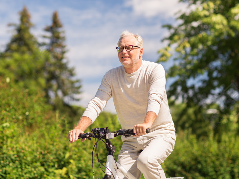 Cycling slows aging of legs in older adults